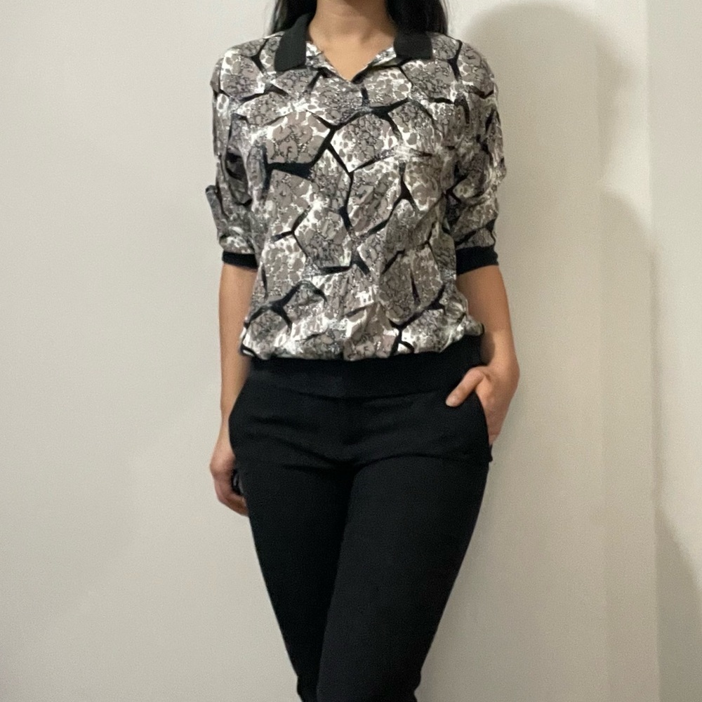 🐍Vintage Sears Tradition Snake Skin Patterned  Shirt! 🌟